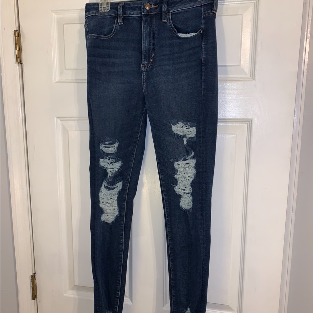 AE Ripped Skinny Jeans